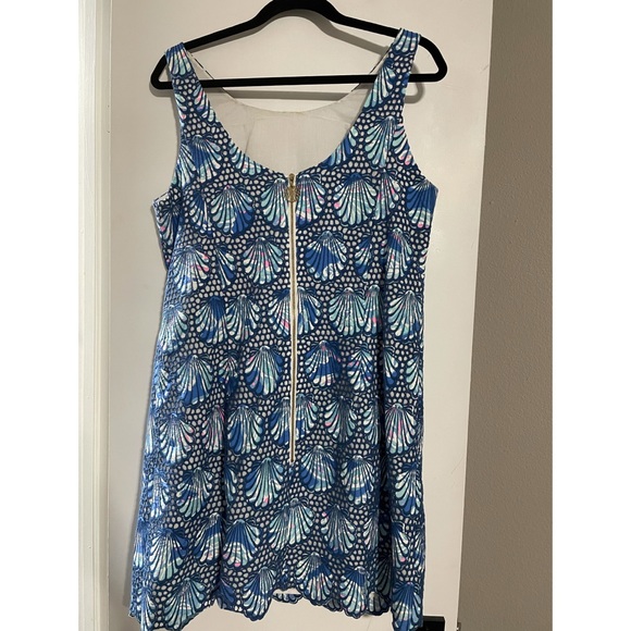 Lilly Pulitzer Aralynn Eyelet Shell Shift Dress - Picture 2 of 2